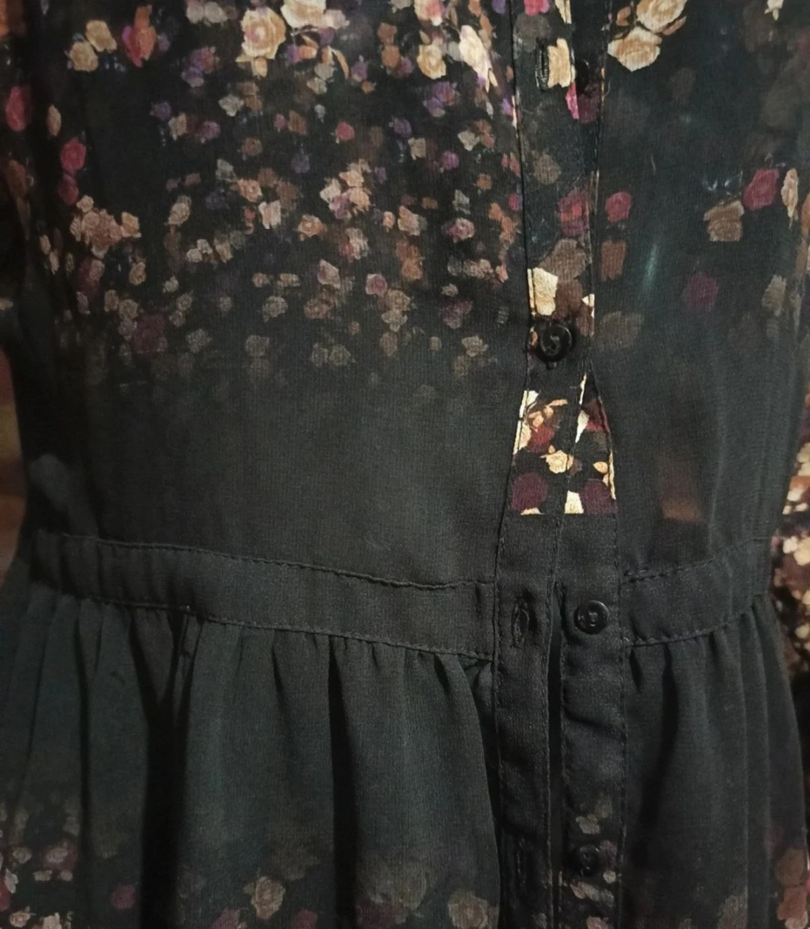 Vestido camisero kimono floral – photo 14